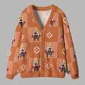 Demon Slayer anime Knitted cardigan