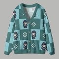 Demon Slayer anime Knitted cardigan
