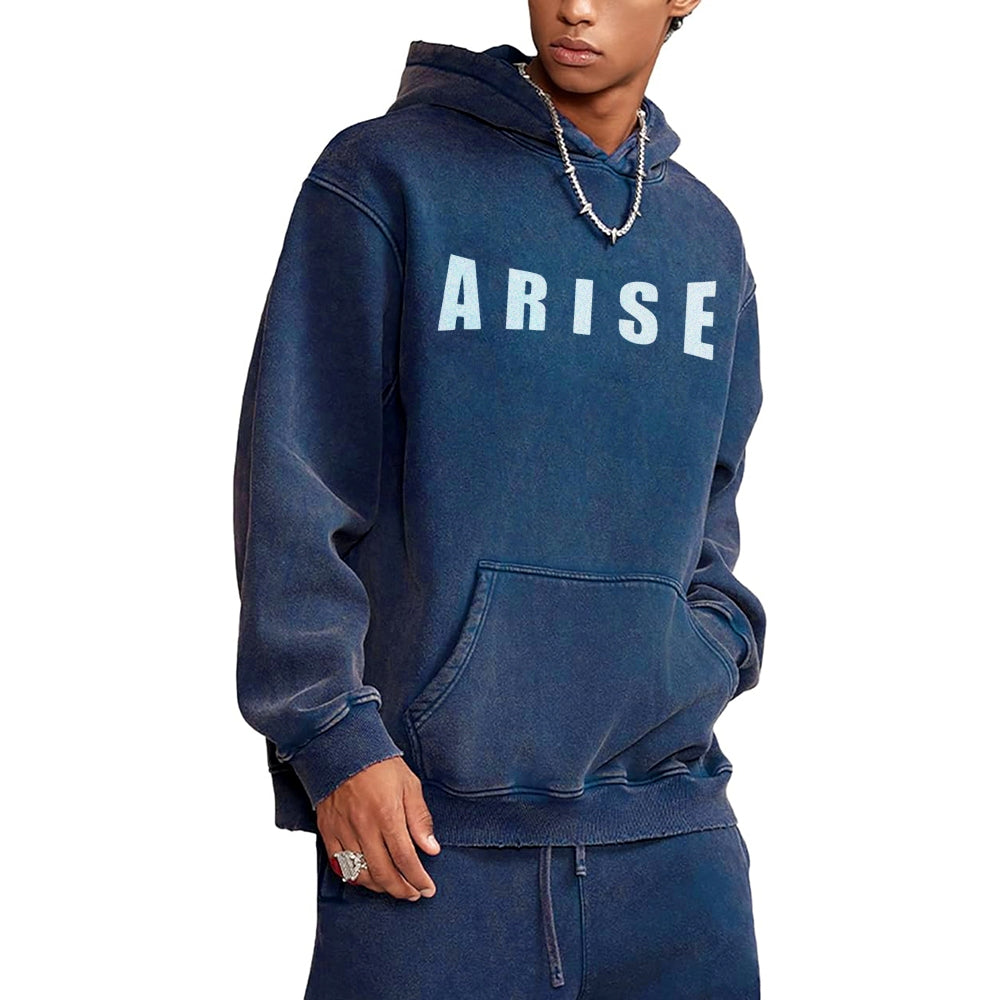 Casual Washed Hoodie solo leveling