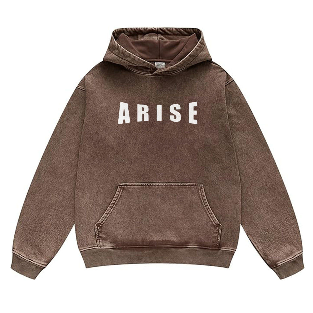 Casual Washed Hoodie solo leveling