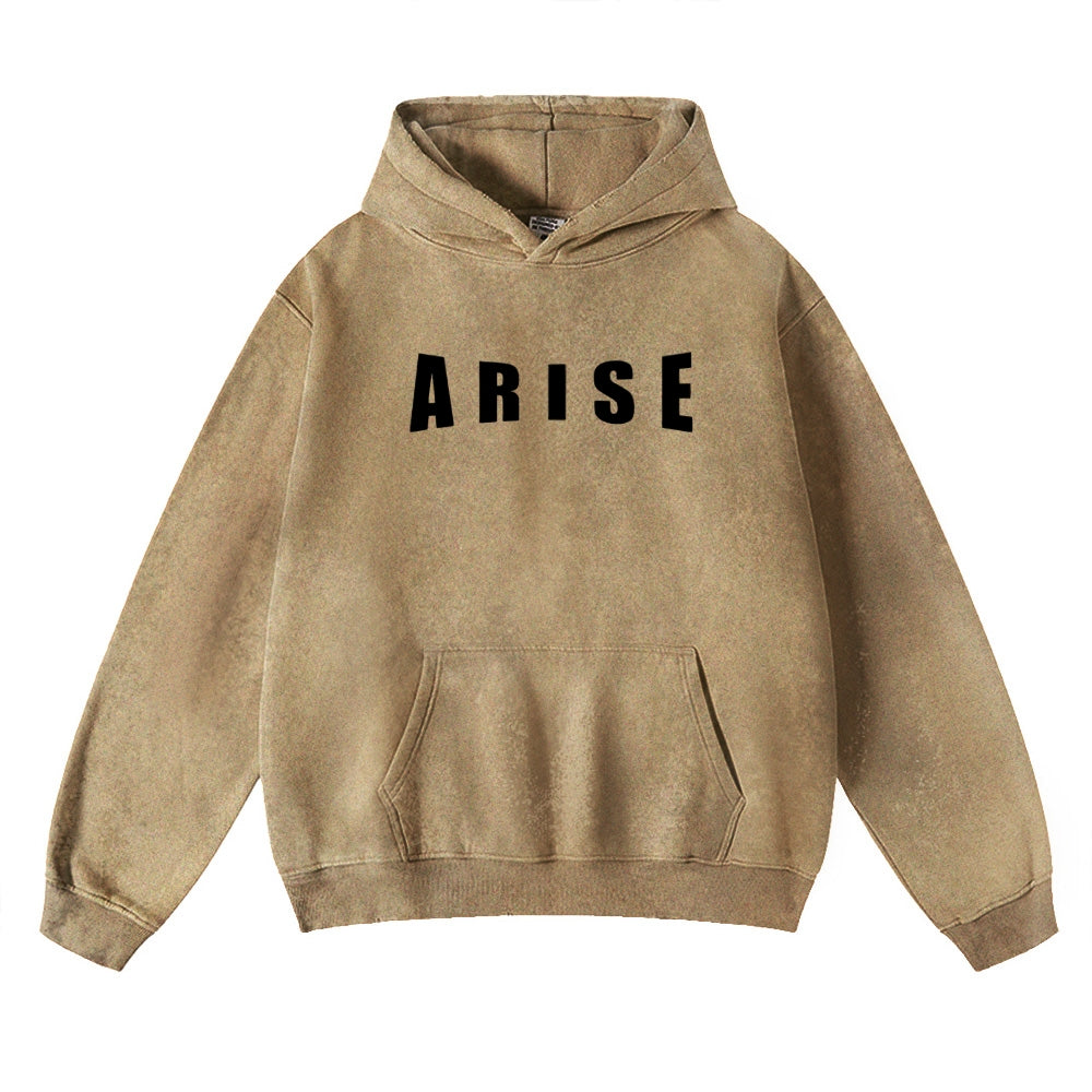 Casual Washed Hoodie solo leveling