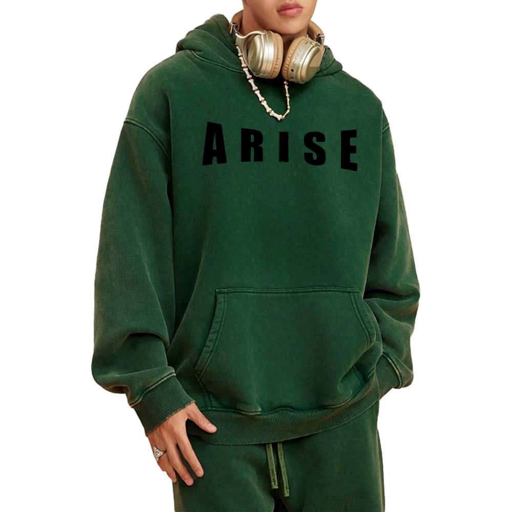 Casual Washed Hoodie solo leveling