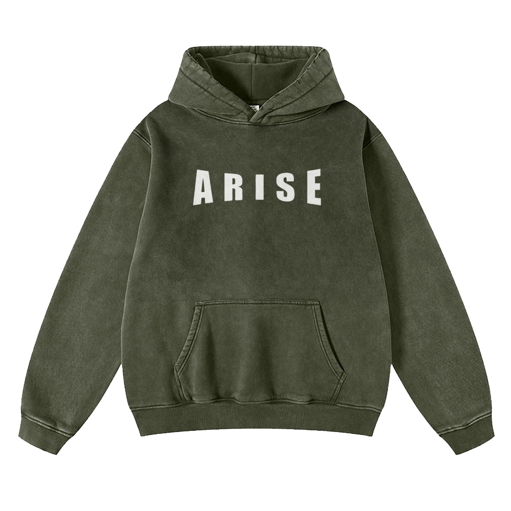Casual Washed Hoodie solo leveling