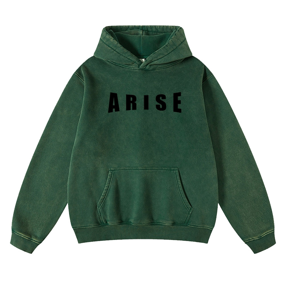 Casual Washed Hoodie solo leveling