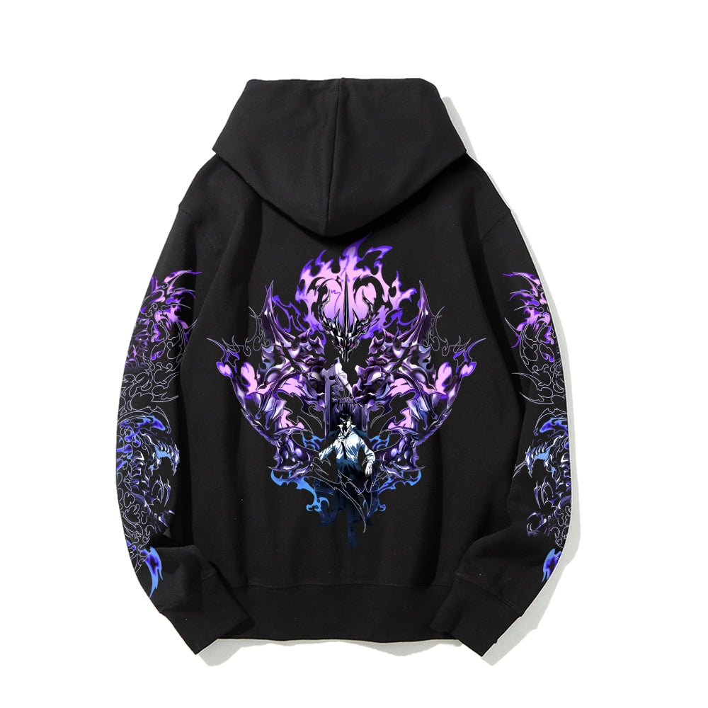 Unisex Casual Hoodie Sweatshirt sololeveling