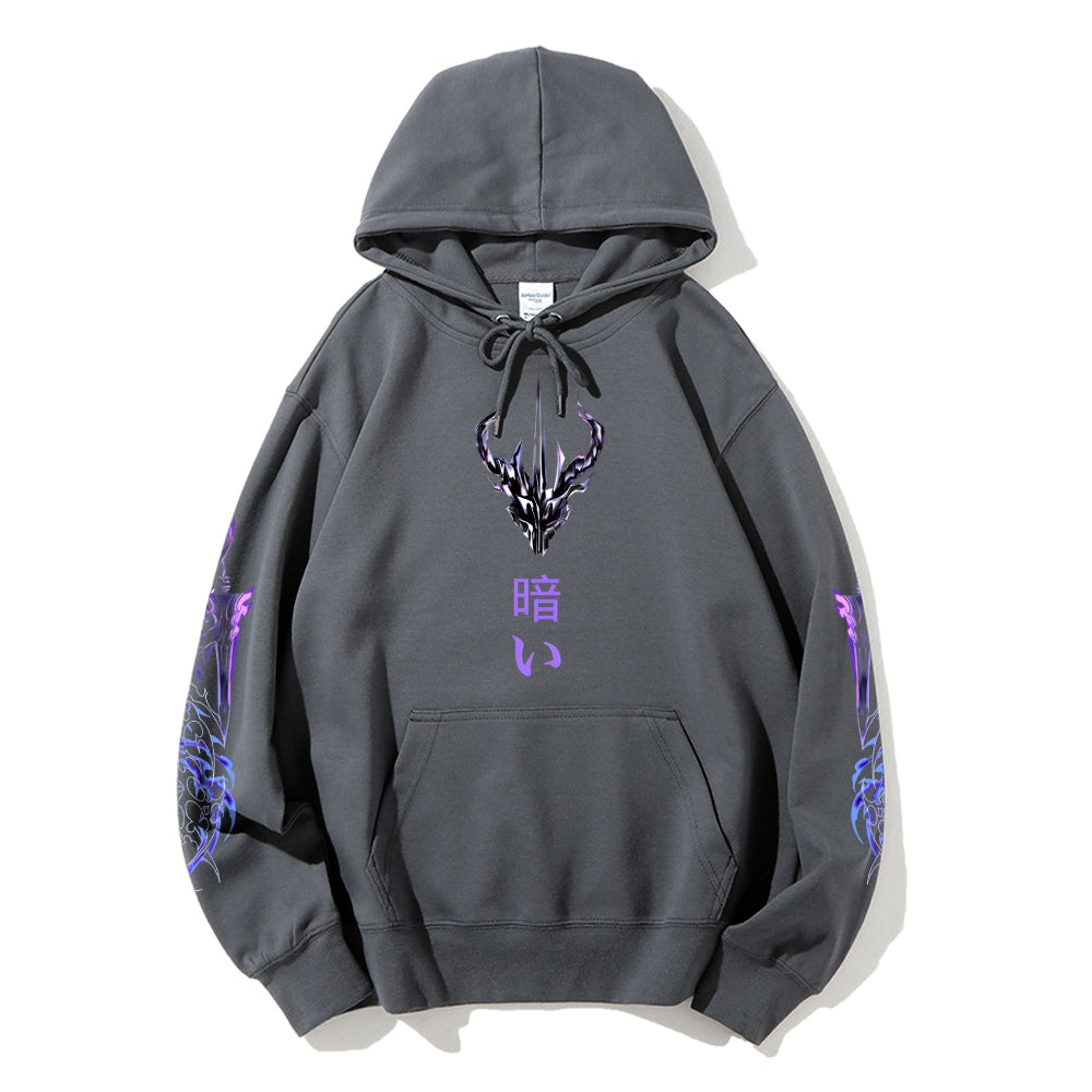 Unisex Casual Hoodie Sweatshirt sololeveling