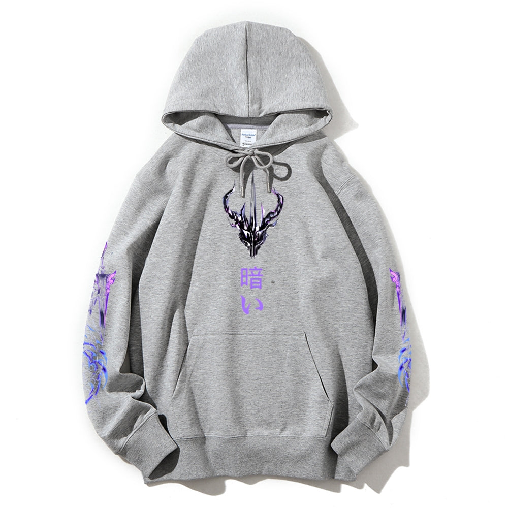 Unisex Casual Hoodie Sweatshirt sololeveling
