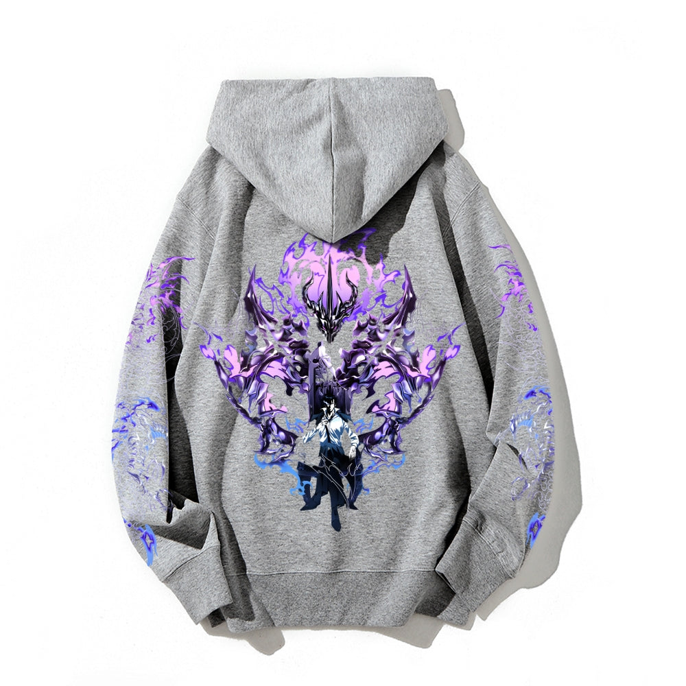 Unisex Casual Hoodie Sweatshirt sololeveling