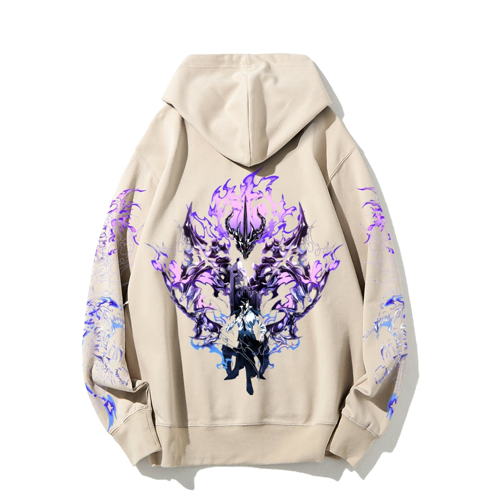 Unisex Casual Hoodie Sweatshirt sololeveling