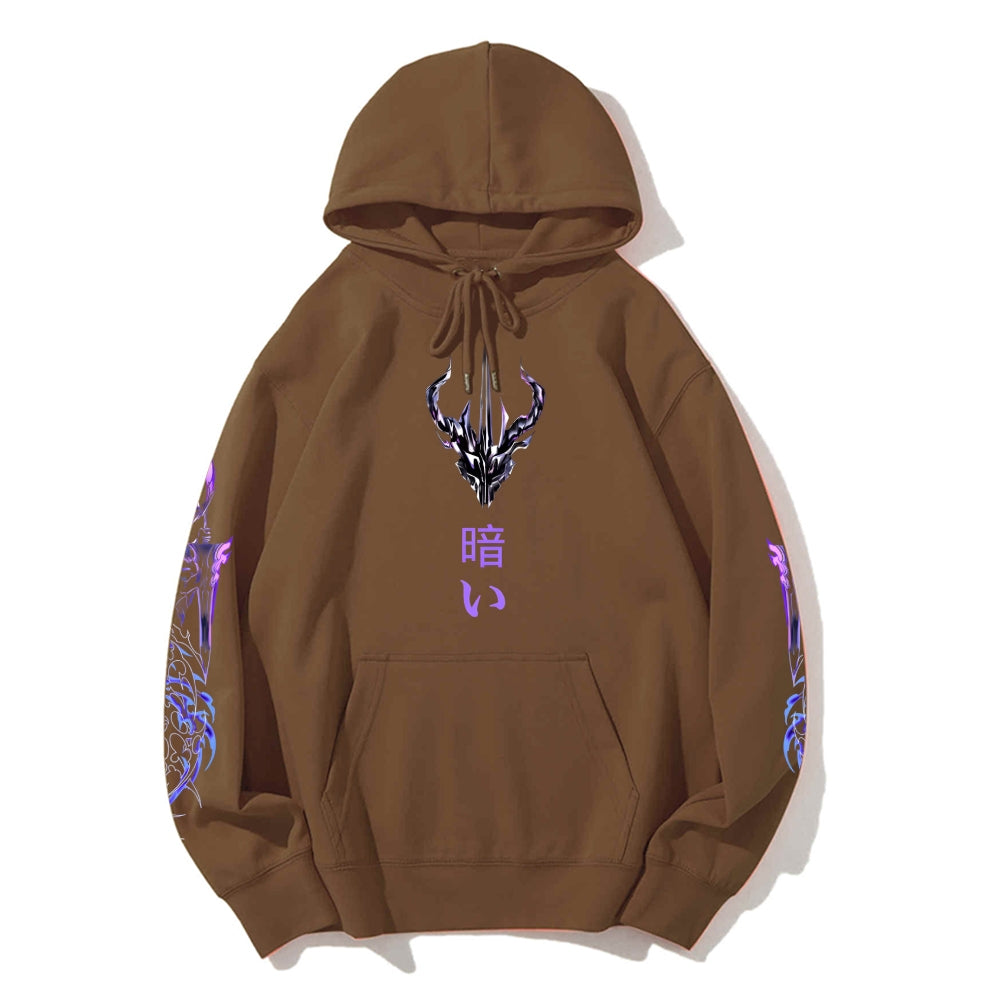 Unisex Casual Hoodie Sweatshirt sololeveling