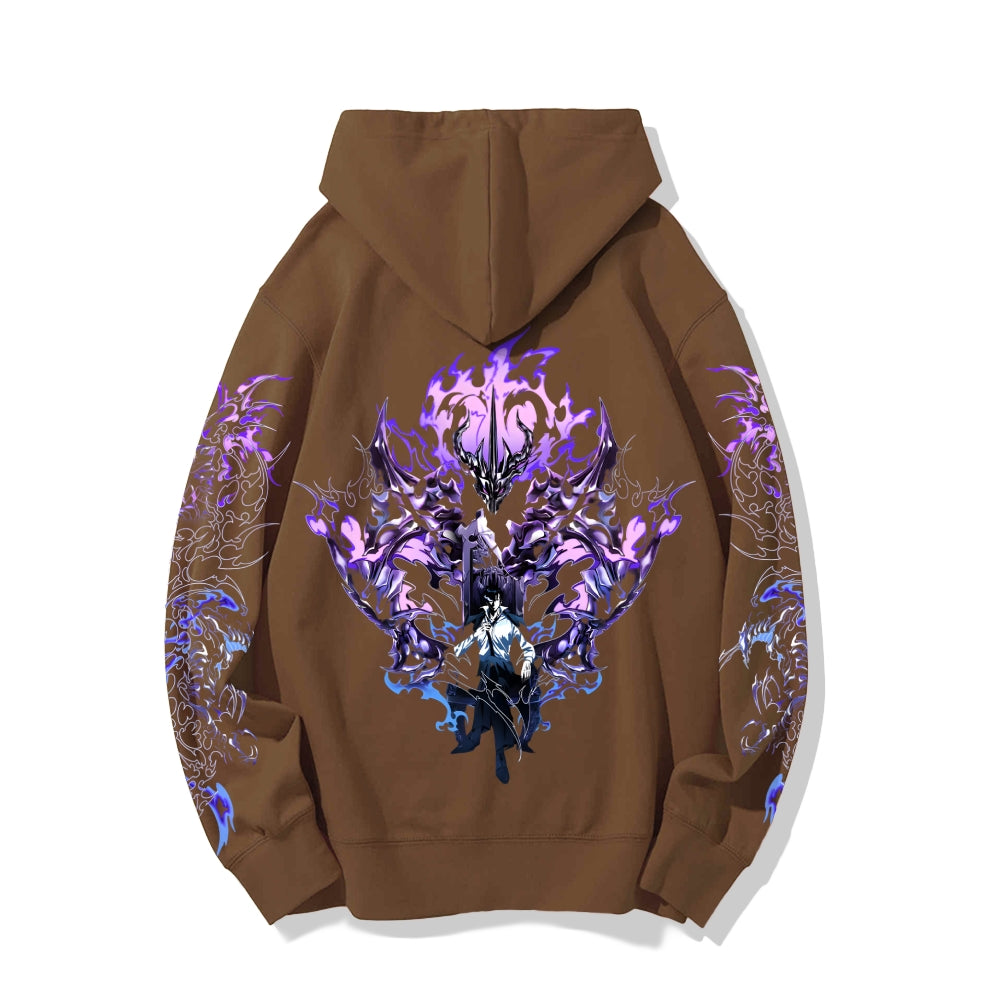 Unisex Casual Hoodie Sweatshirt sololeveling