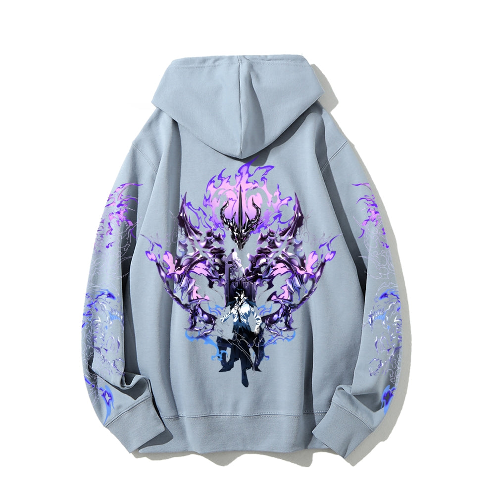 Unisex Casual Hoodie Sweatshirt sololeveling