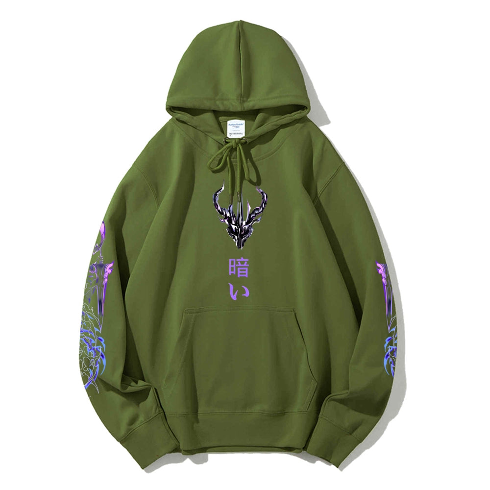 Unisex Casual Hoodie Sweatshirt sololeveling