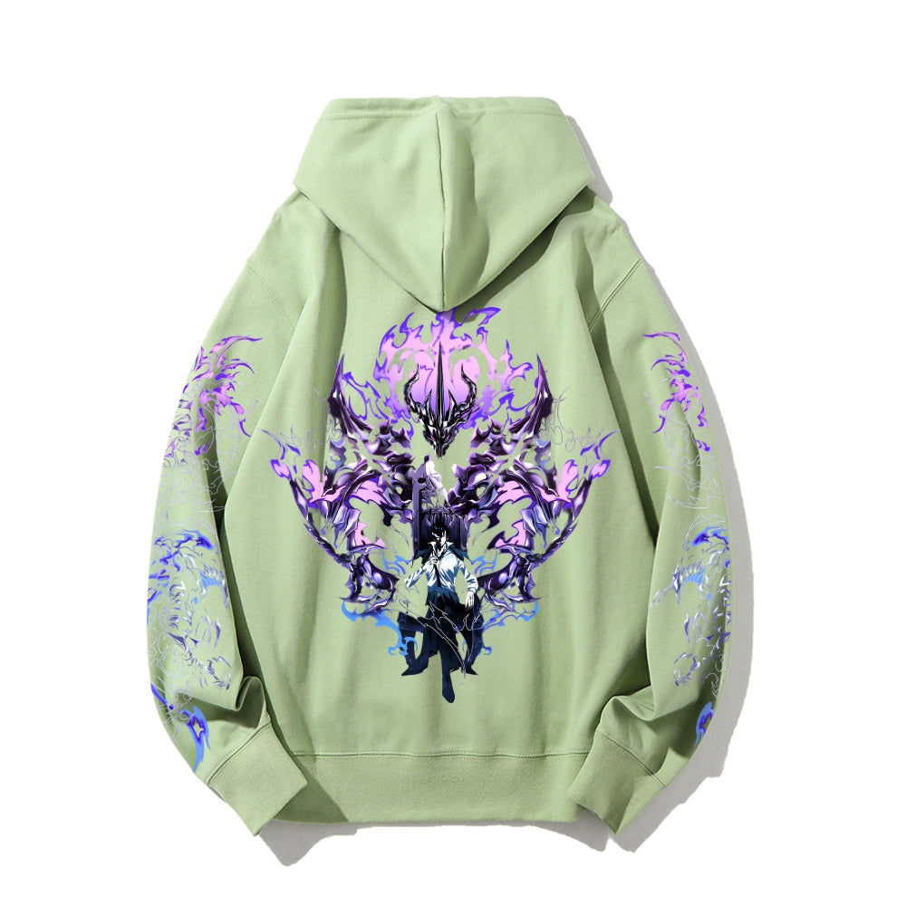 Unisex Casual Hoodie Sweatshirt sololeveling