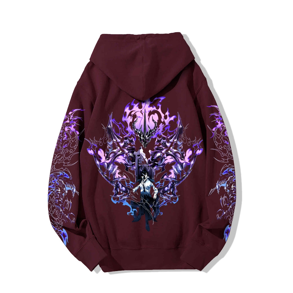 Unisex Casual Hoodie Sweatshirt sololeveling