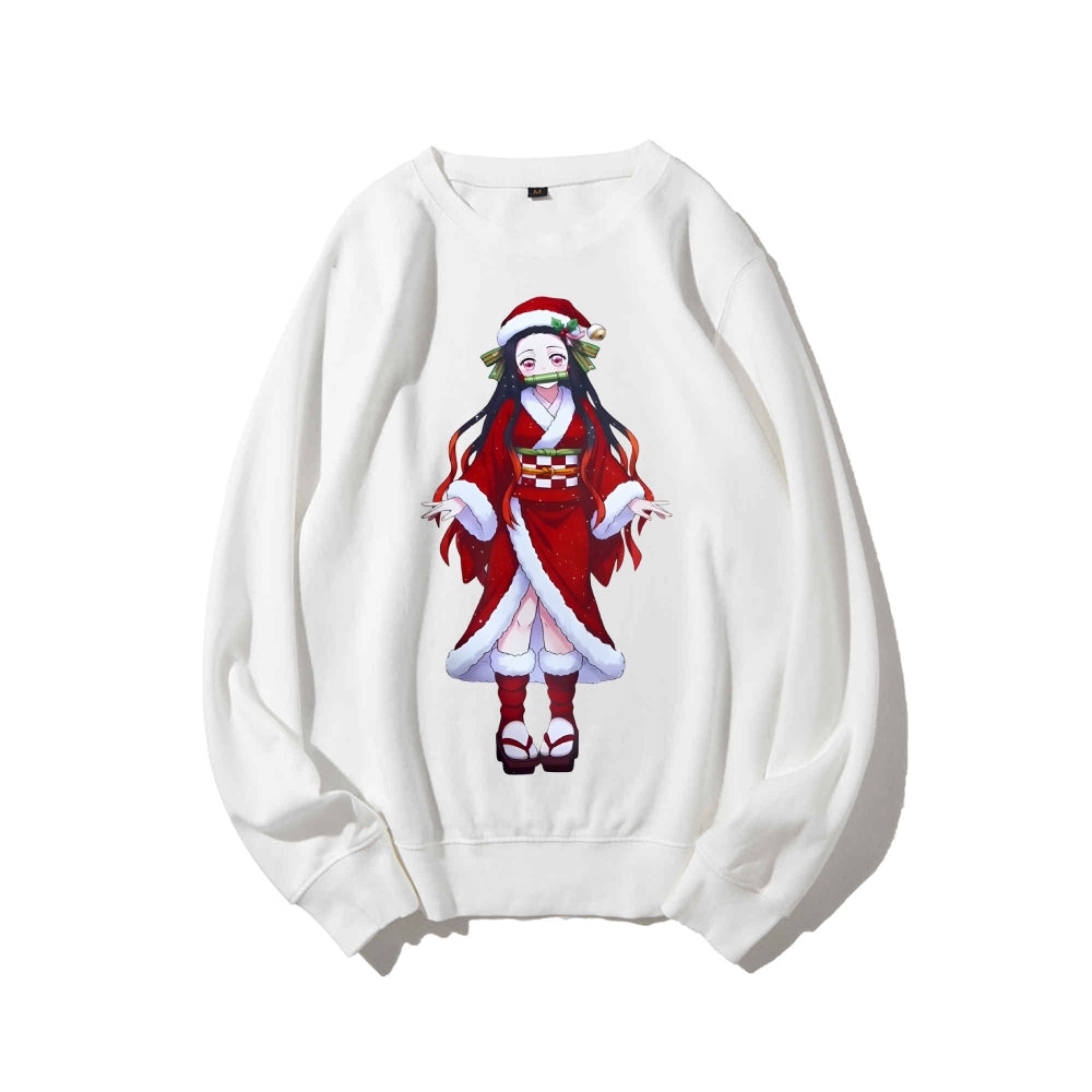 Casual Crewneck Sweatshirt Demon Slayer