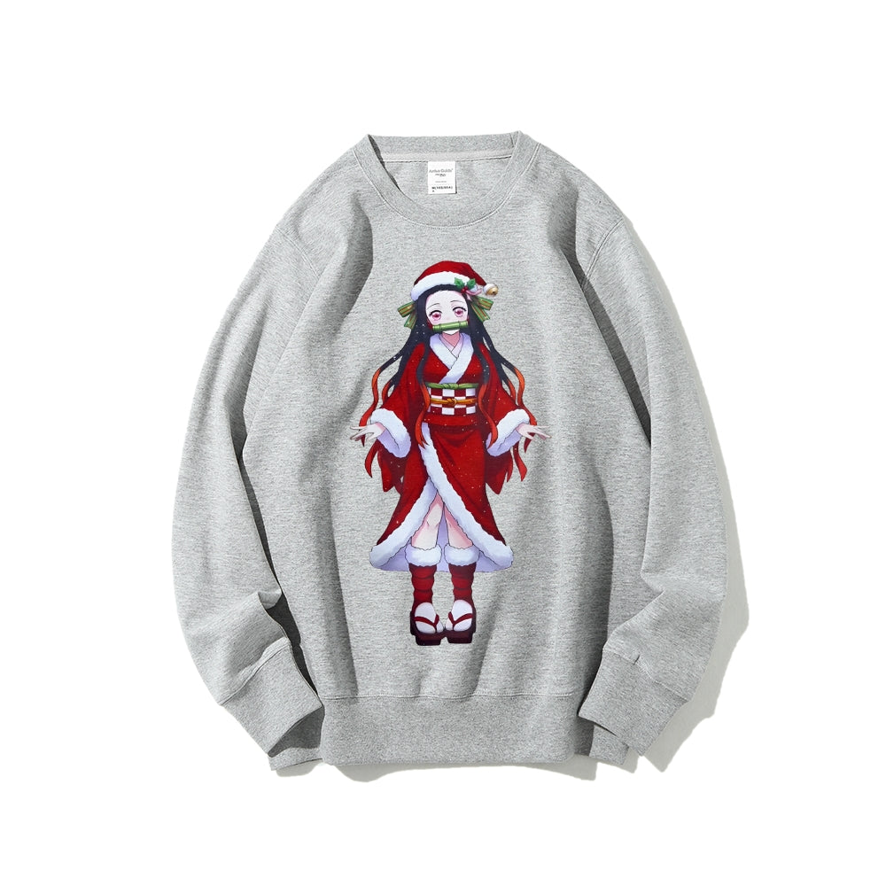 Casual Crewneck Sweatshirt Demon Slayer
