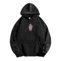 Demon Slayer washed unisex anime hoodie