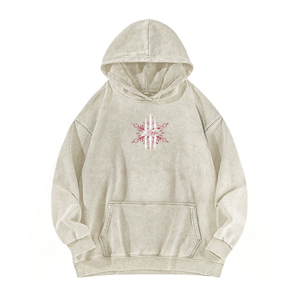 Demon Slayer washed unisex anime hoodie