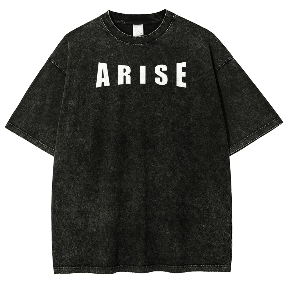 Unisex Fit Washed T-Shirt Solo leveling