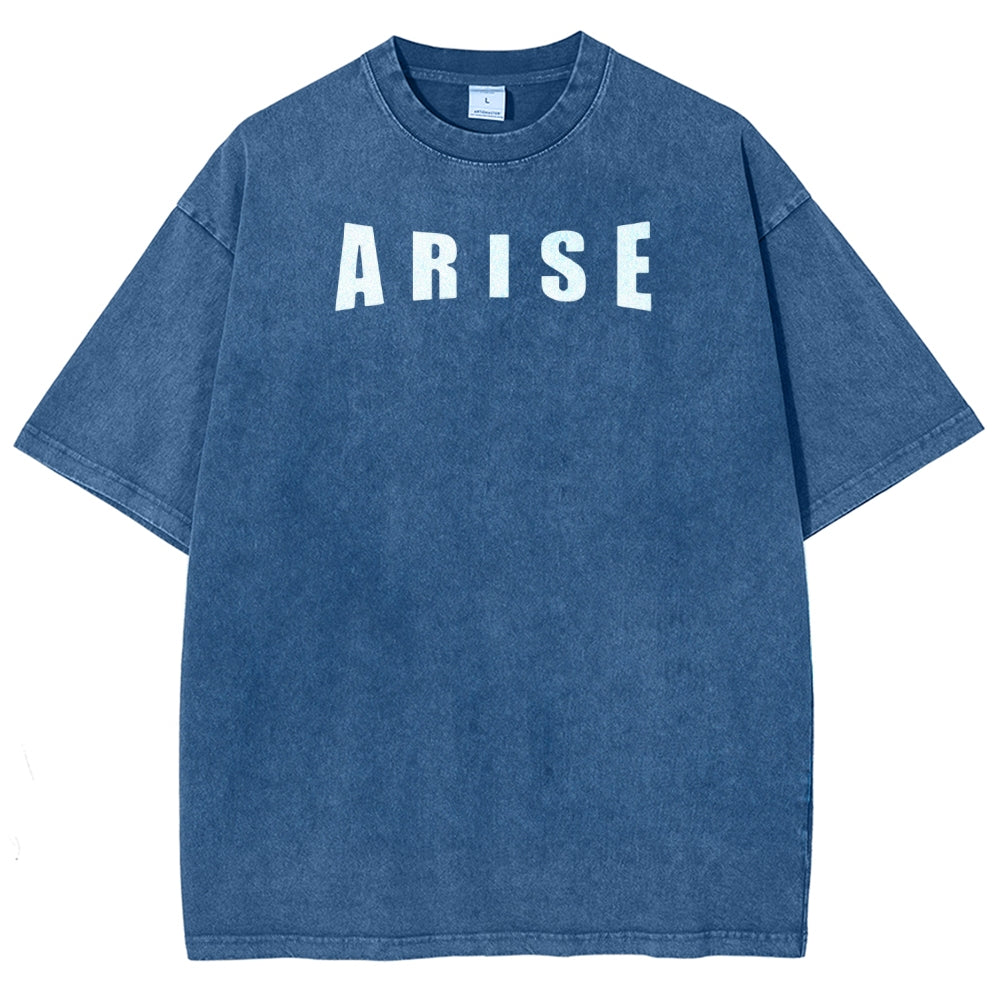 Unisex Fit Washed T-Shirt Solo leveling
