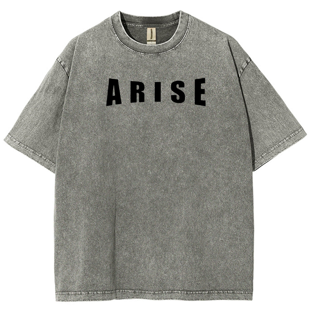 Unisex Fit Washed T-Shirt Solo leveling