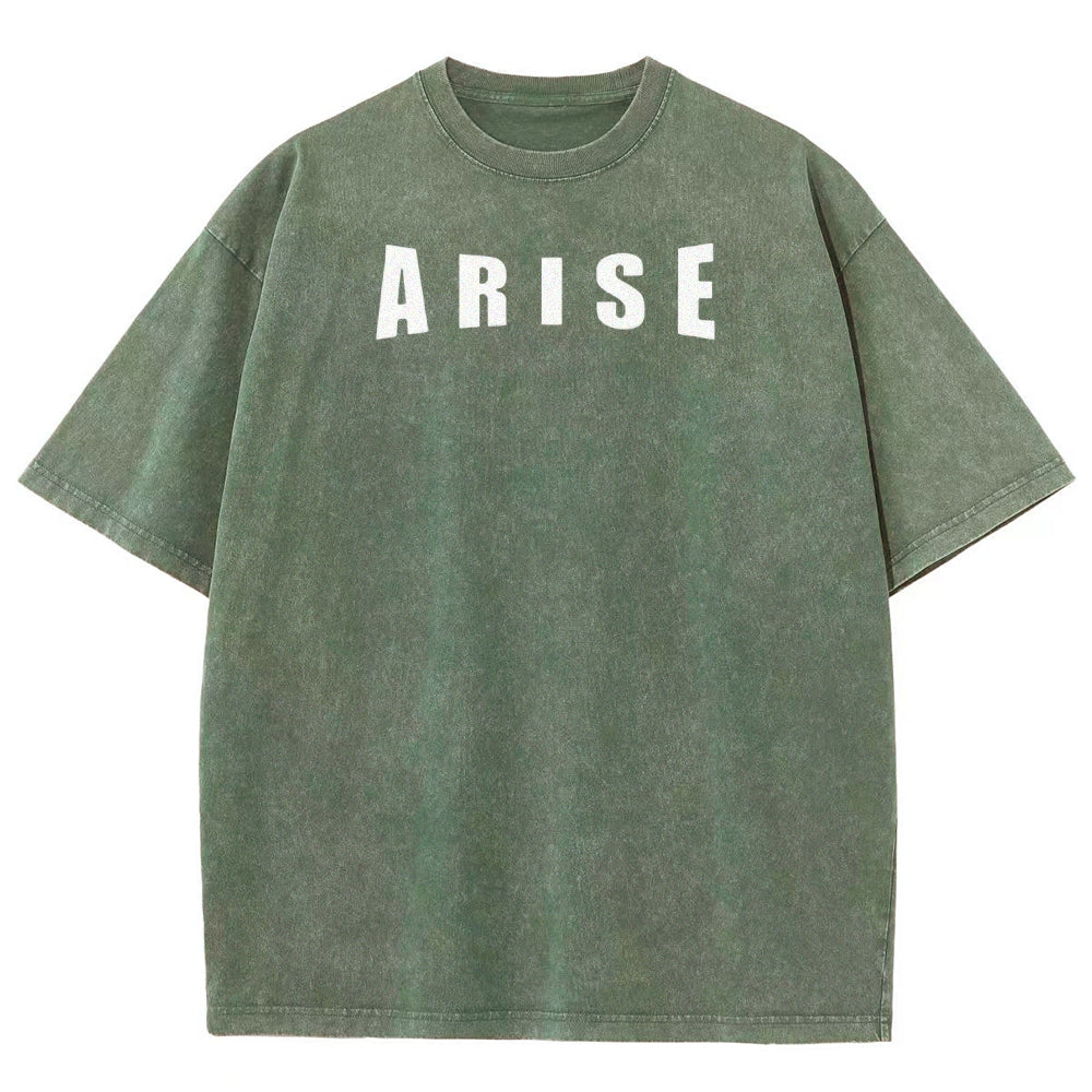 Unisex Fit Washed T-Shirt Solo leveling