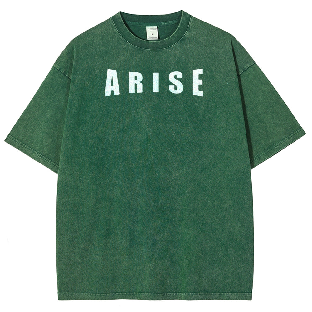 Unisex Fit Washed T-Shirt Solo leveling