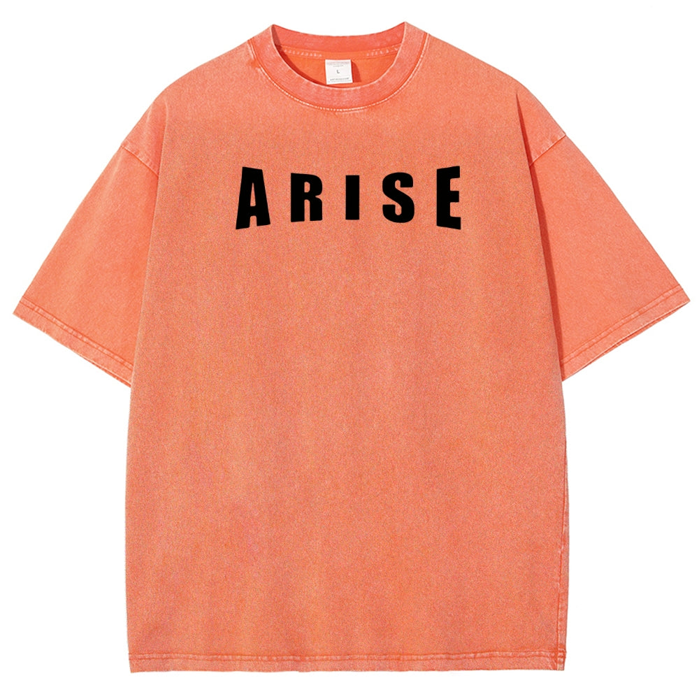Unisex Fit Washed T-Shirt Solo leveling