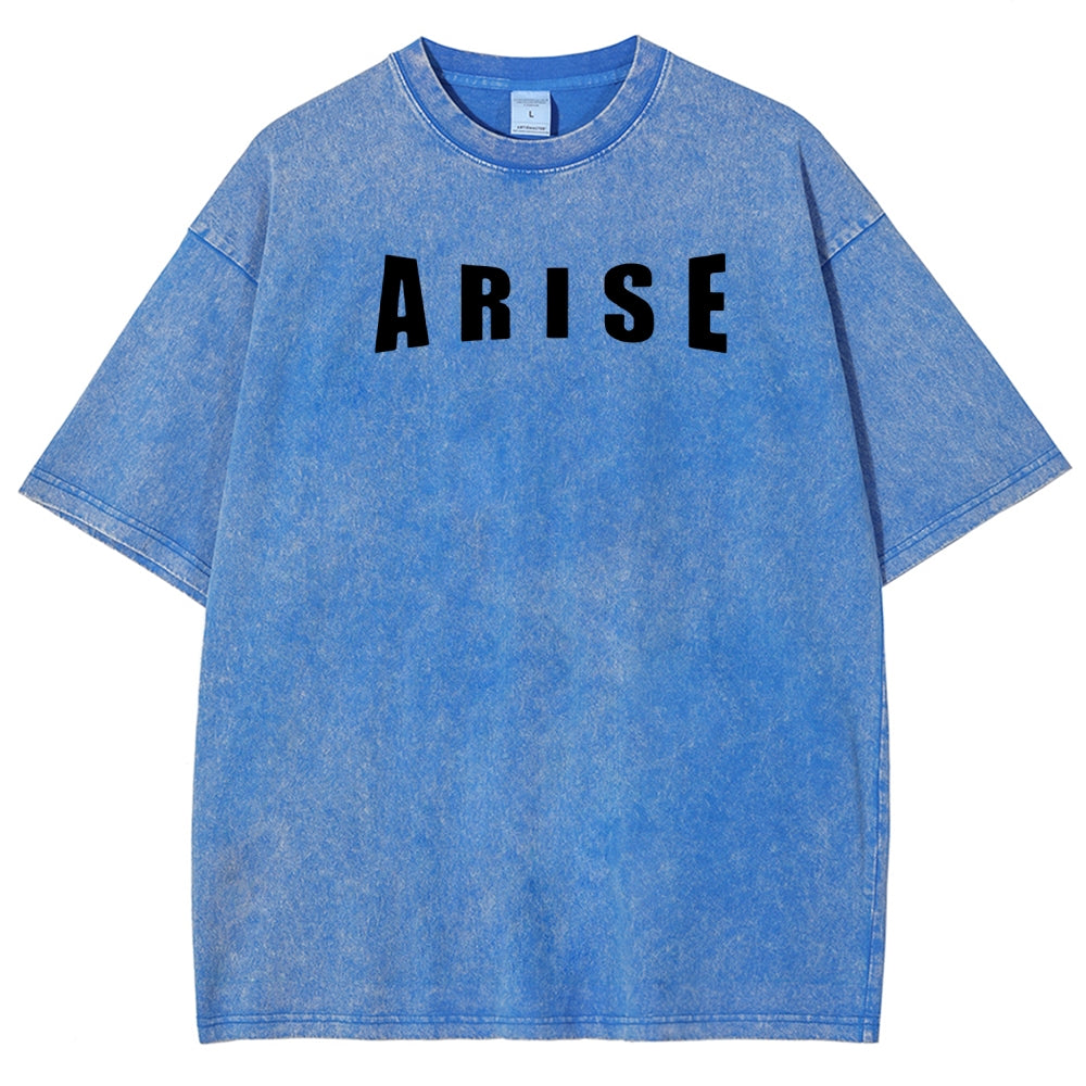 Unisex Fit Washed T-Shirt Solo leveling