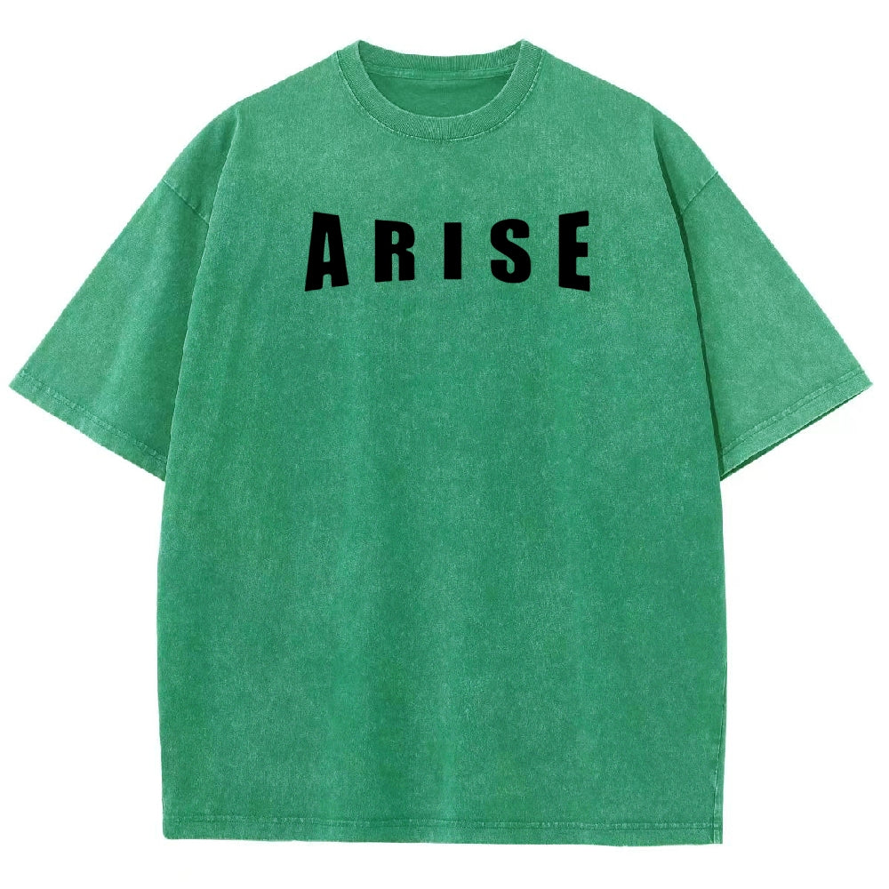 Unisex Fit Washed T-Shirt Solo leveling