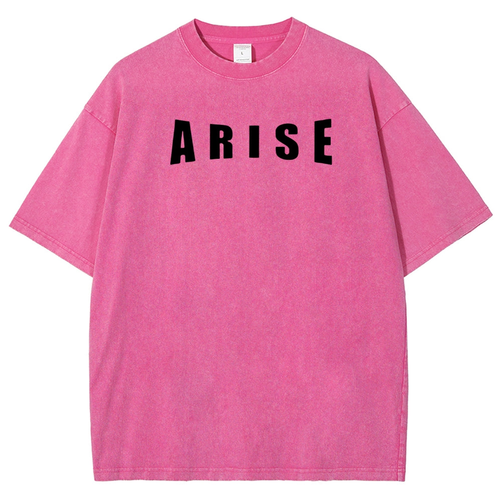 Unisex Fit Washed T-Shirt Solo leveling