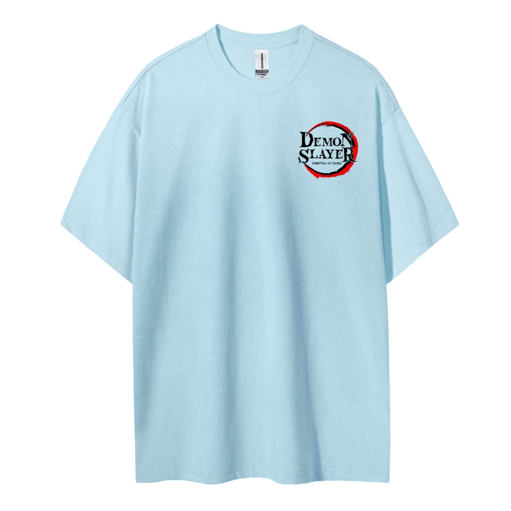 Demon Slayer Pure Cotton Unisex Crew Neck Anime T-Shirt