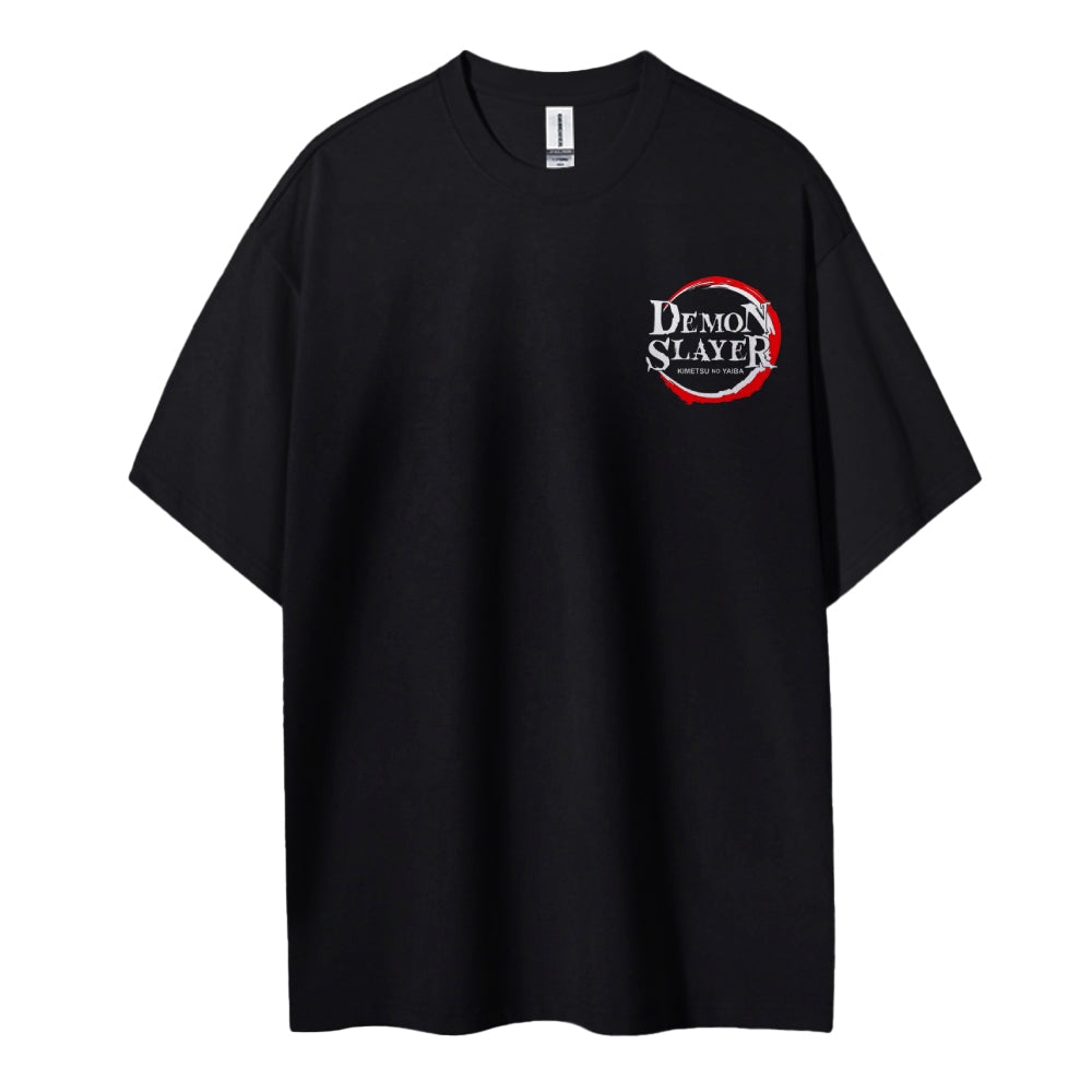 Demon Slayer Pure Cotton Unisex Crew Neck Anime T-Shirt