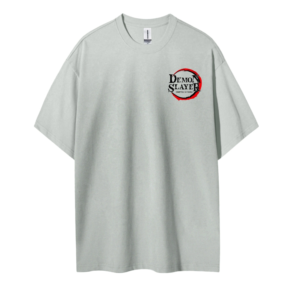 Demon Slayer Pure Cotton Unisex Crew Neck Anime T-Shirt