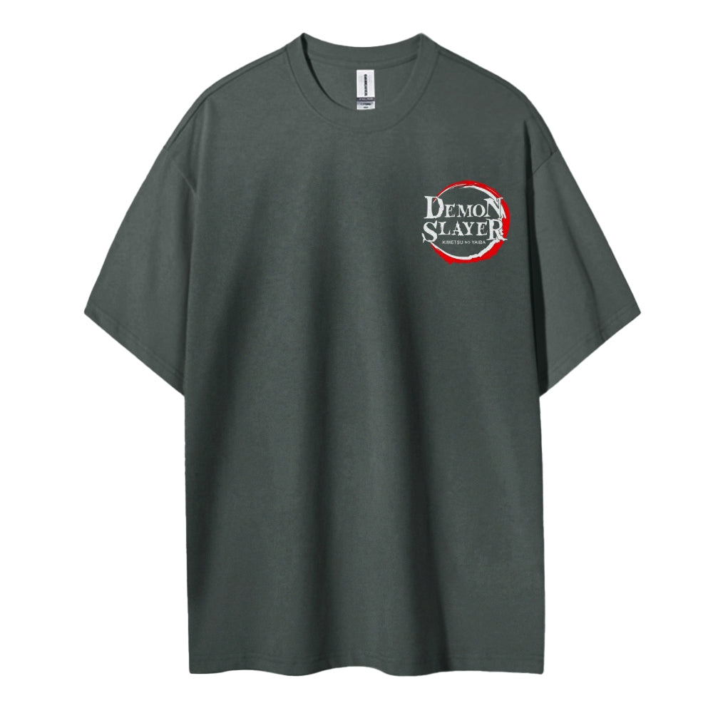 Demon Slayer Pure Cotton Unisex Crew Neck Anime T-Shirt