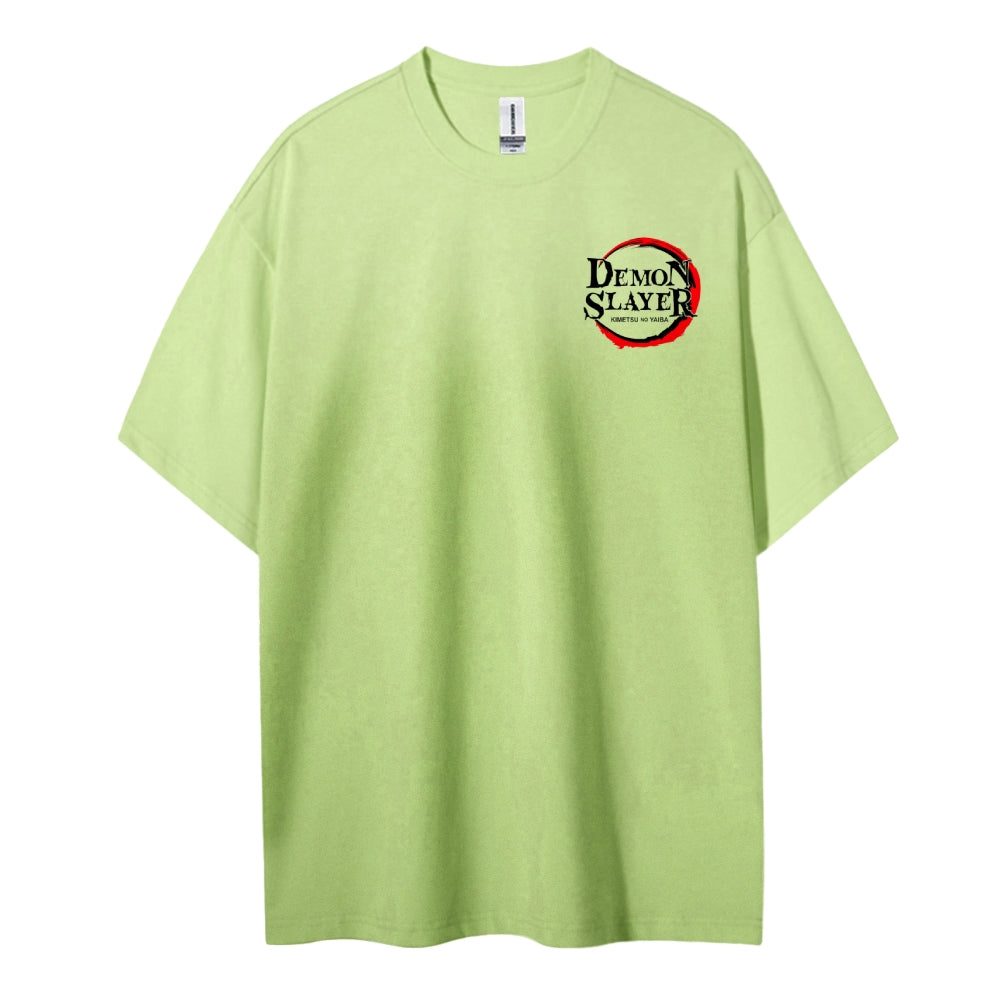 Demon Slayer Pure Cotton Unisex Crew Neck Anime T-Shirt