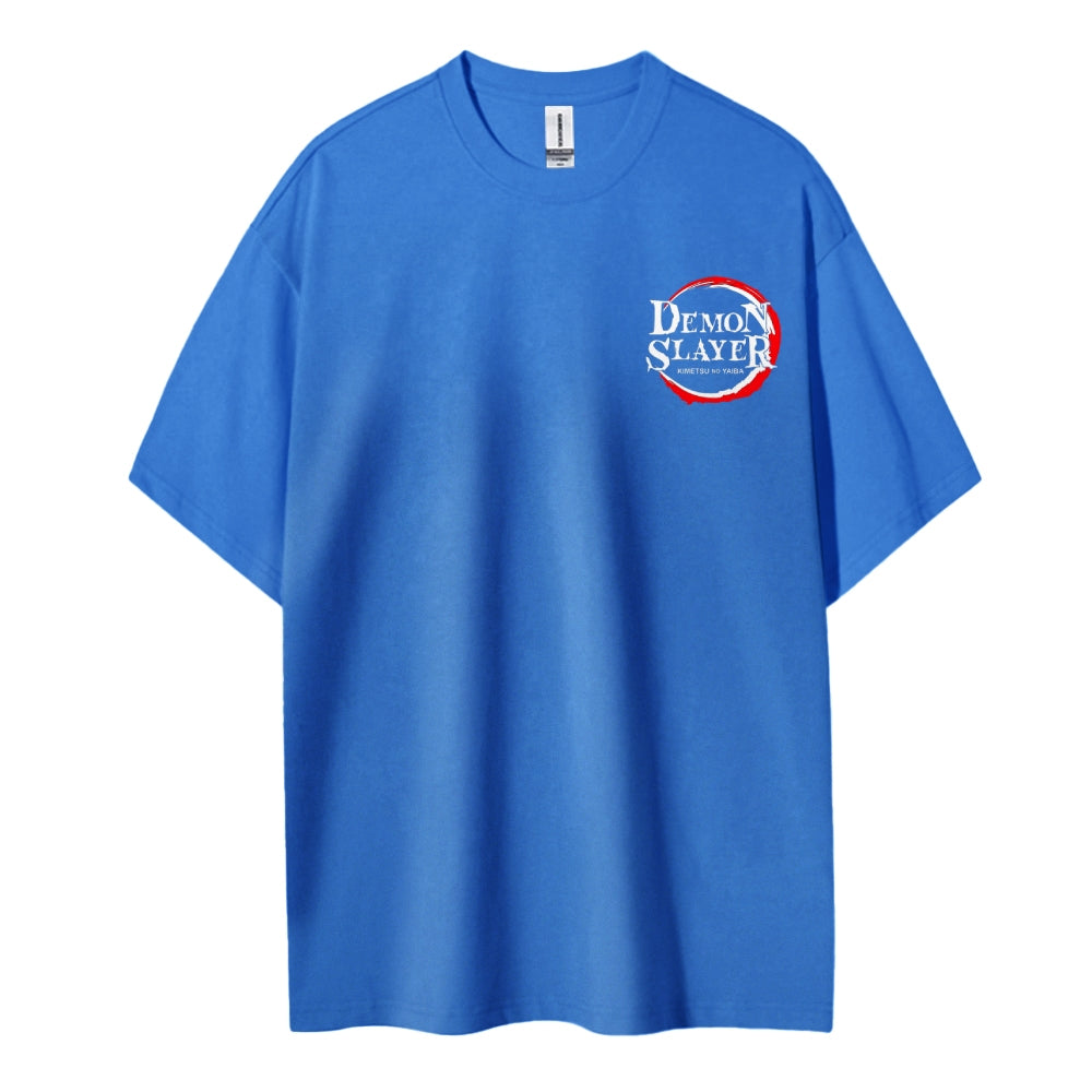 Demon Slayer Pure Cotton Unisex Crew Neck Anime T-Shirt