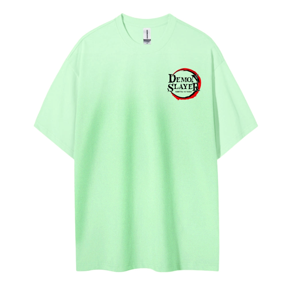 Demon Slayer Pure Cotton Unisex Crew Neck Anime T-Shirt