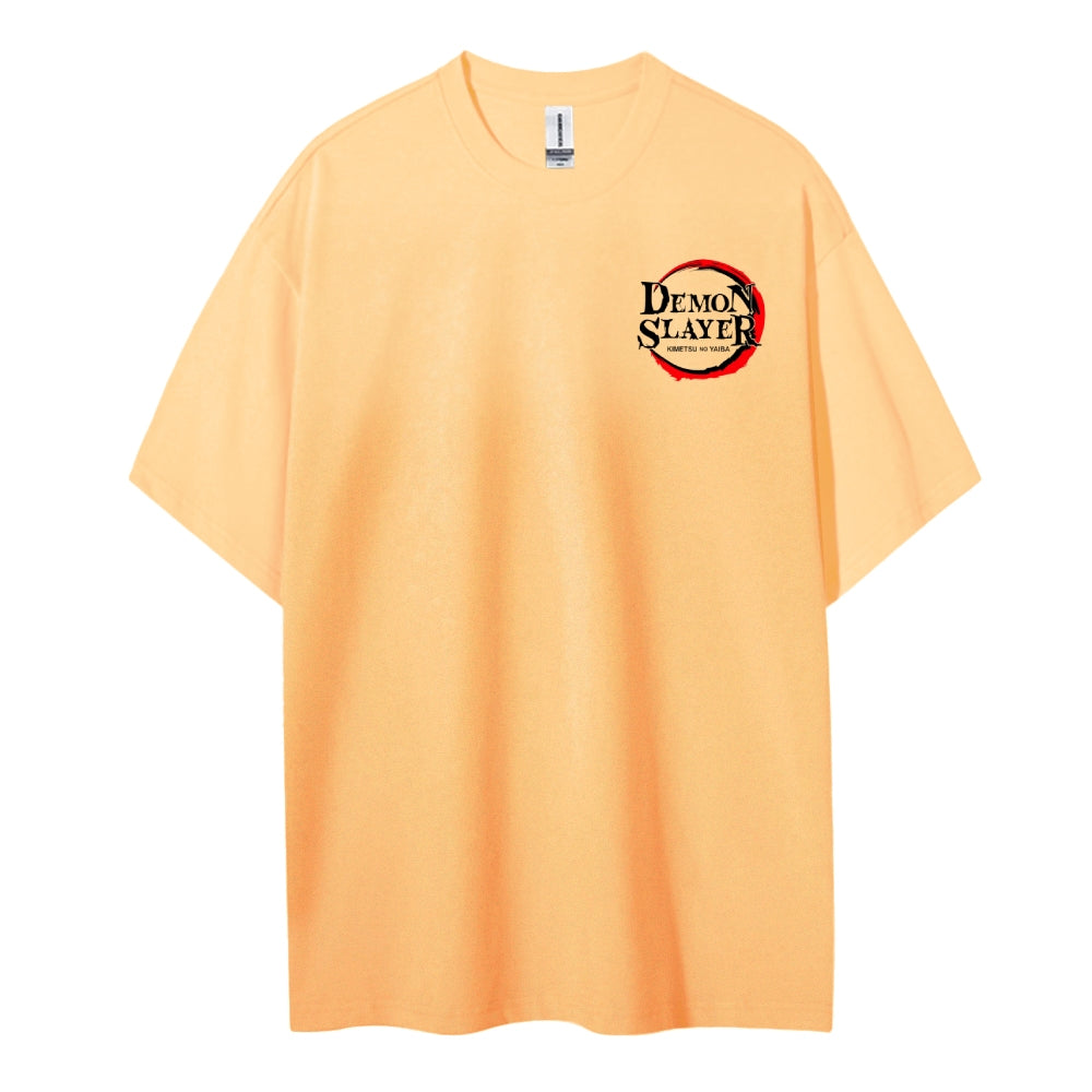 Demon Slayer Pure Cotton Unisex Crew Neck Anime T-Shirt