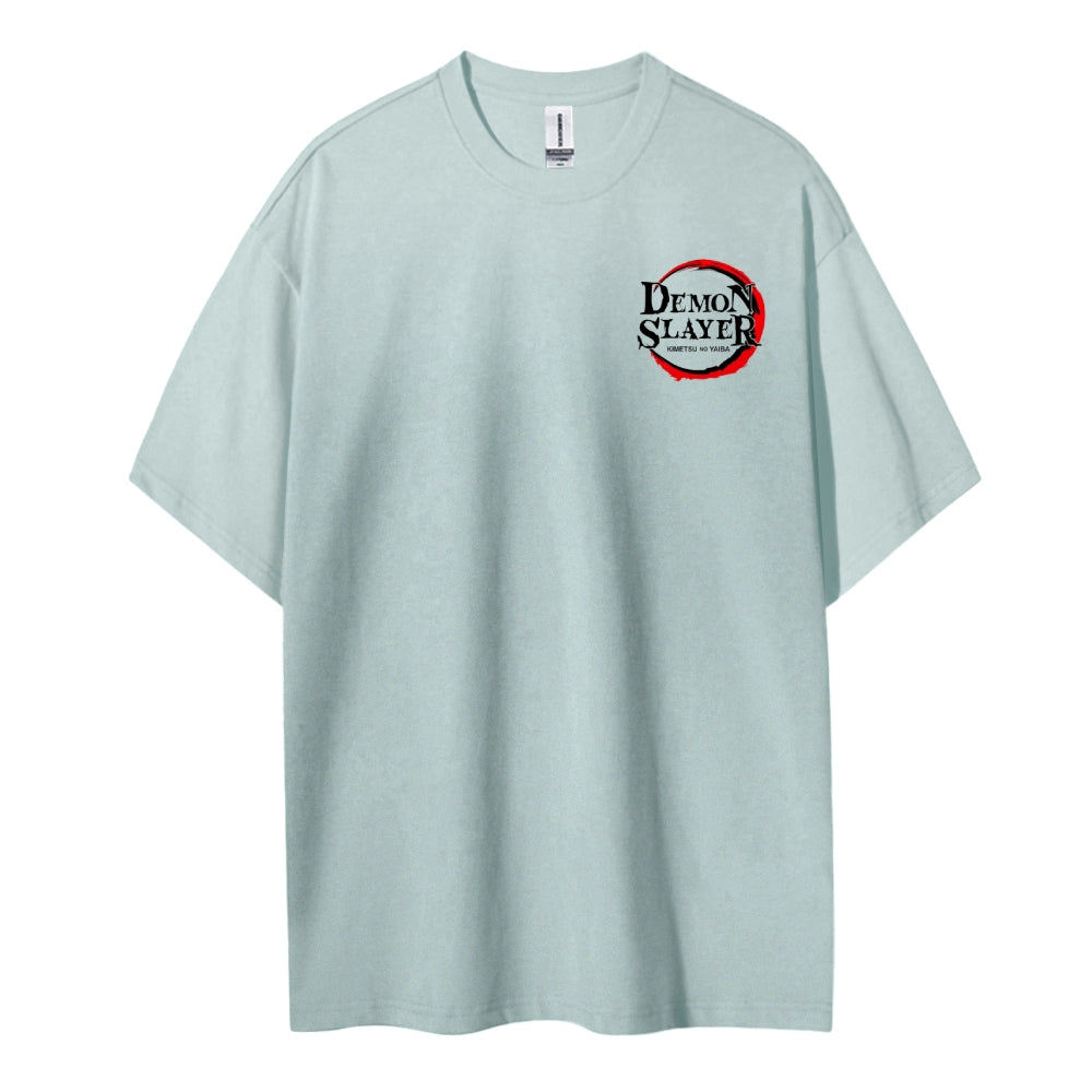 Demon Slayer Pure Cotton Unisex Crew Neck Anime T-Shirt