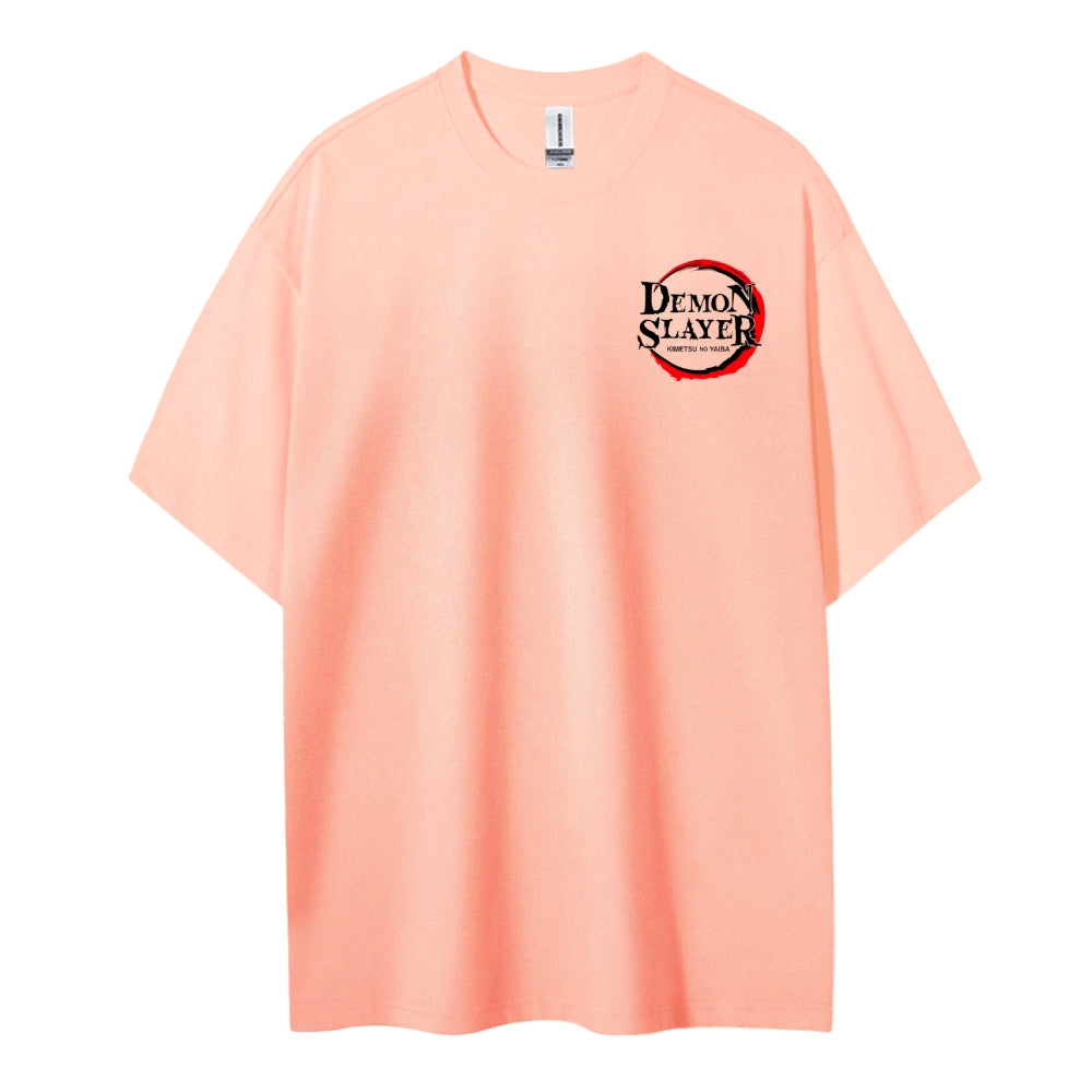 Demon Slayer Pure Cotton Unisex Crew Neck Anime T-Shirt