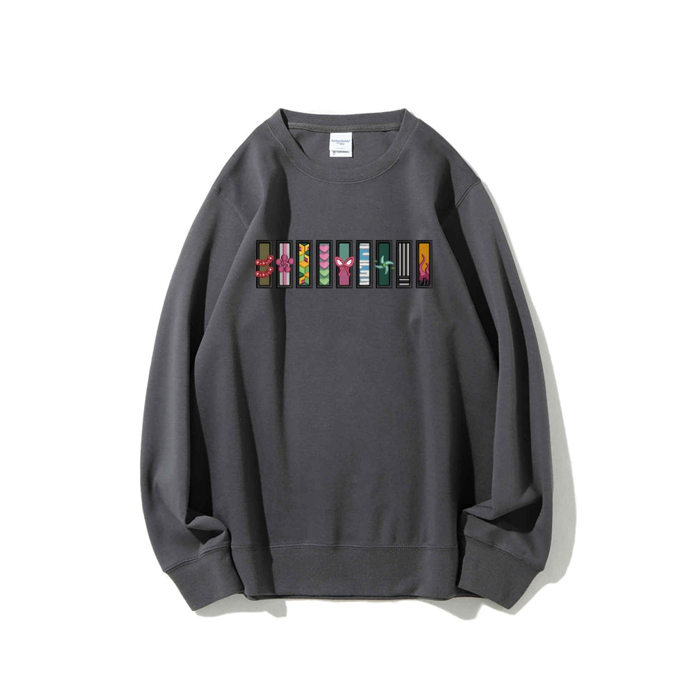 Casual Crewneck Sweatshirt Demon Slayer