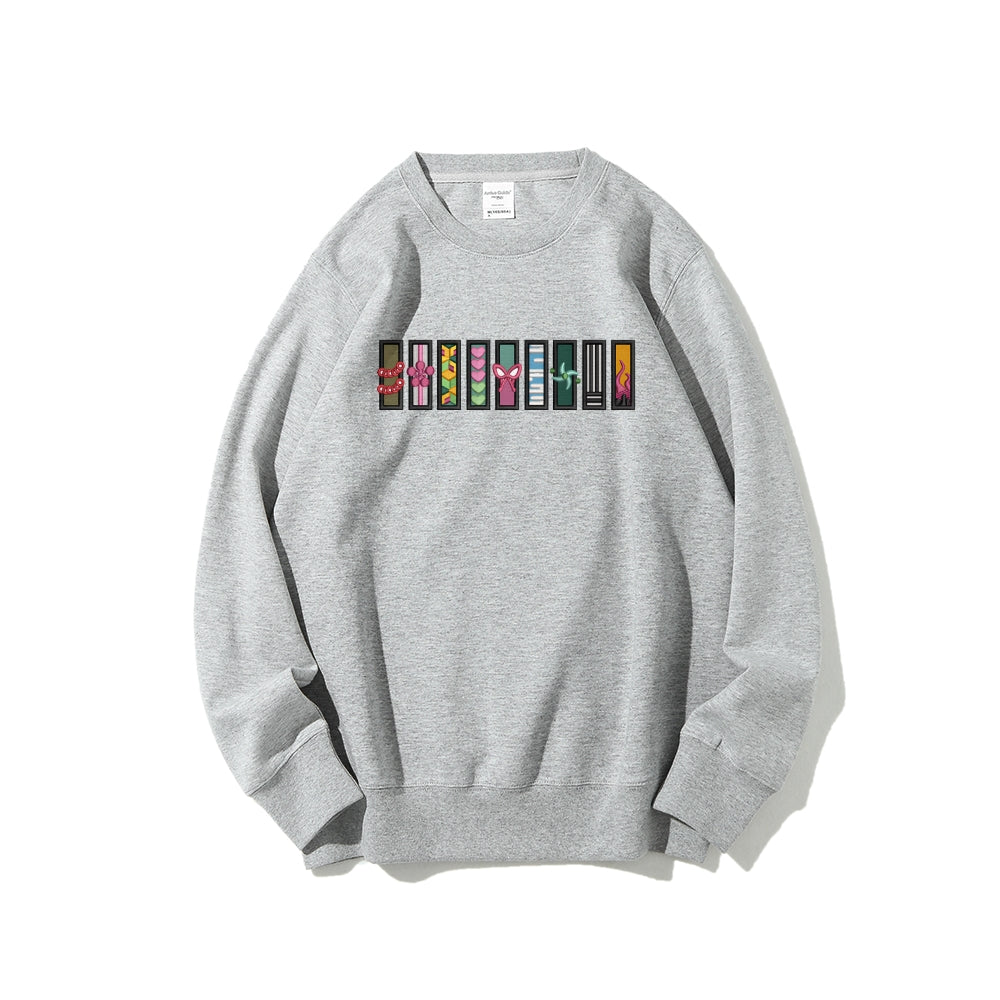 Casual Crewneck Sweatshirt Demon Slayer