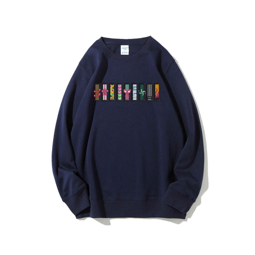 Casual Crewneck Sweatshirt Demon Slayer