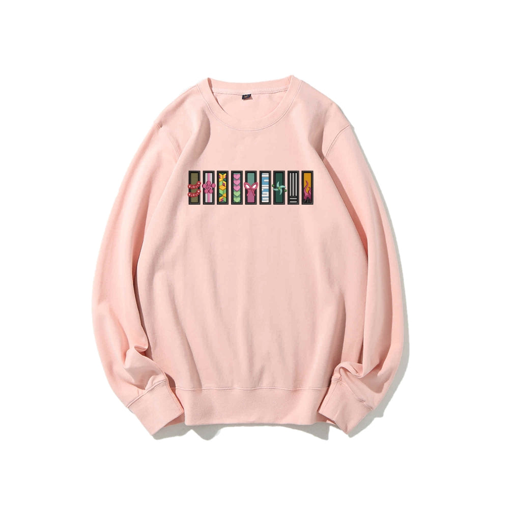 Casual Crewneck Sweatshirt Demon Slayer