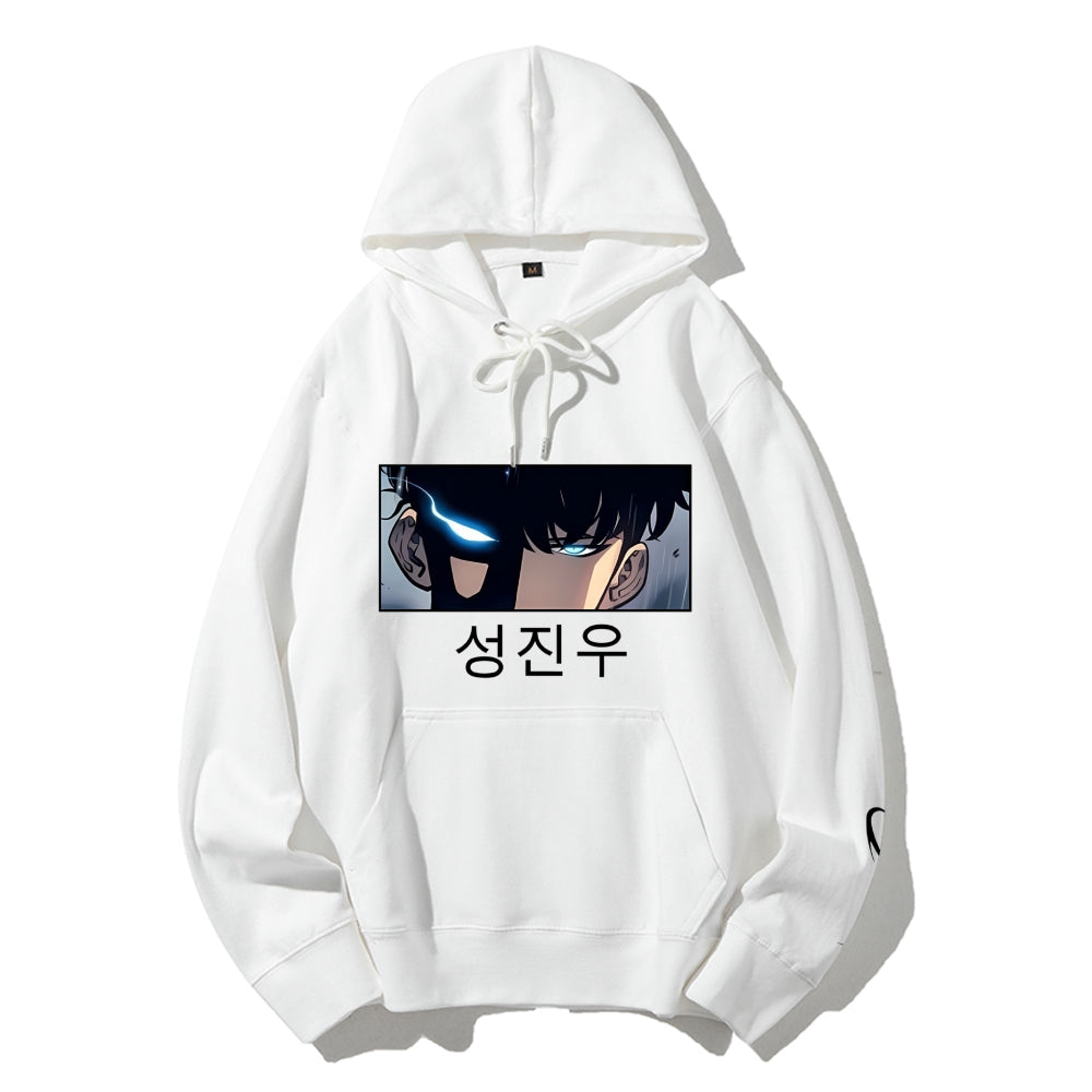 Unisex Casual Hoodie Sweatshirt solo leveling