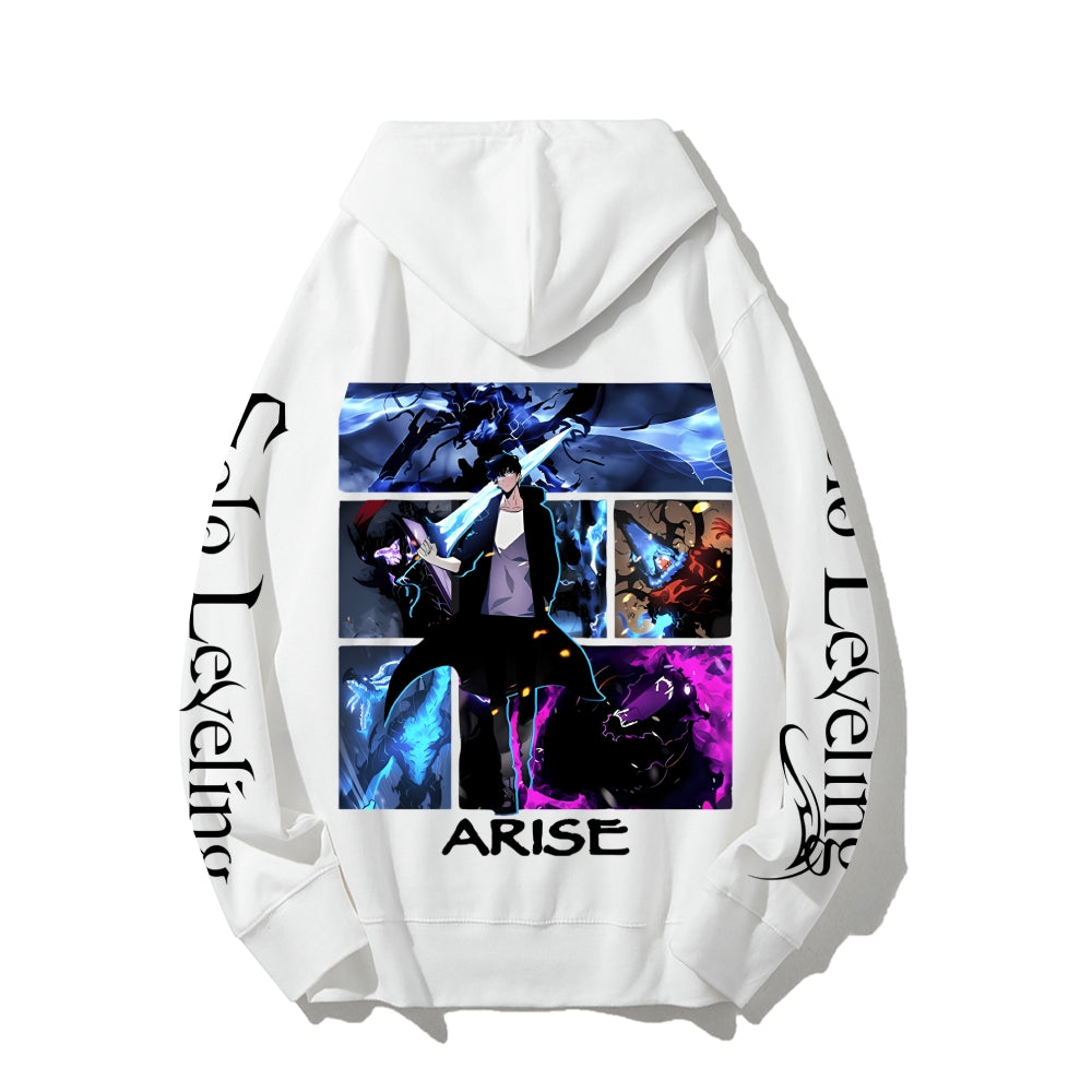 Unisex Casual Hoodie Sweatshirt solo leveling