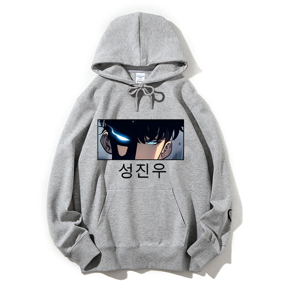 Unisex Casual Hoodie Sweatshirt solo leveling