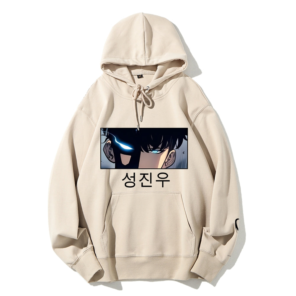 Unisex Casual Hoodie Sweatshirt solo leveling